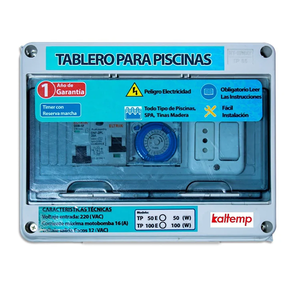 Tablero eléctrico para piscinas 50w