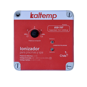 Ionizador Piscina Kaltemp Antialgas Eco 50T 32 m3