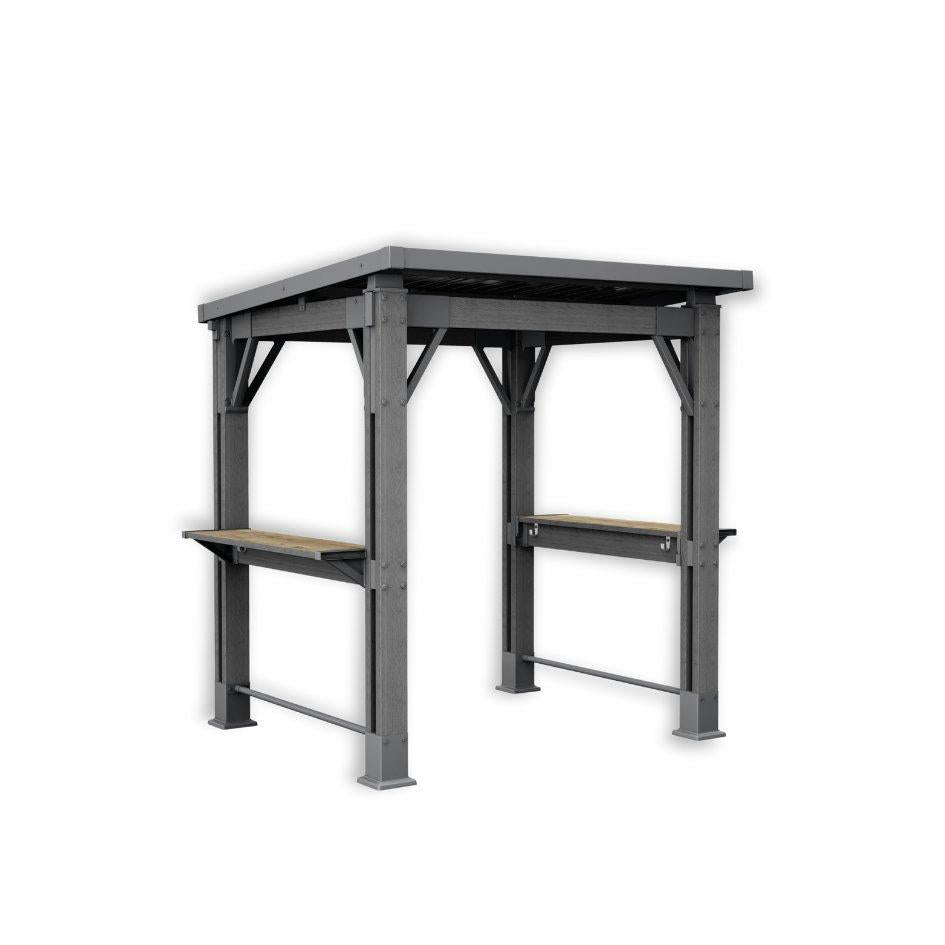 Pérgola Grill Gazebo Keter Signature con Techo UV y Estructura Reforzada