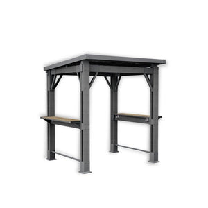 Pérgola Grill Gazebo Keter Signature con Techo UV y Estructura Reforzada