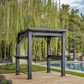 Pérgola Grill Gazebo Keter Signature con Techo UV y Estructura Reforzada