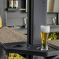 Pérgola Bar Gazebo Keter Signature 2 en 1 con Techo UV y Resistencia al Clima.