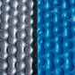 Manta Térmica Cubre Piscinas Double Bubble Kaltemp 5x8 mts | Blue/Silver 500 Micras