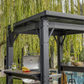 Pérgola Grill Gazebo Keter Signature con Techo UV y Estructura Reforzada