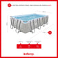 Piscina Estructural Rectangular Avenli 5.49x2.8x1.22 cm 17m3