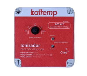 Ionizador Piscina Kaltemp Antialgas Eco 75T 51 m3