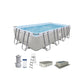 Piscina Estructural Rectangular Avenli 5.49x2.8x1.22 cm 17m3
