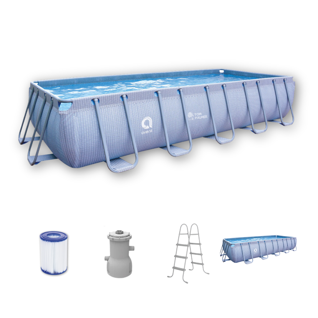 Piscina Estructural Rectangular 5.4x2.5x1.0 m 12m3