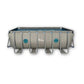 Piscina Estructural Rectangular Avenli con Ventana 9.000 Lts 4x2.07x1.22m Set con Bomba y Escalera