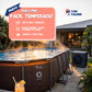 Piscina Temperada Estructural Ovalada 8 m3: Kit Completo con Bomba de Calor Inverter